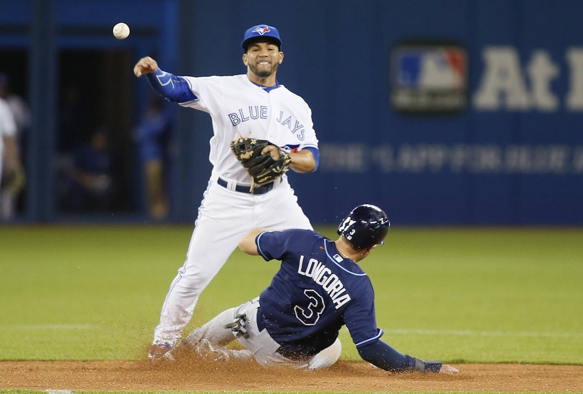 25 August 2009: Tampa Bay Rays third baseman Evan Longoria reacts after  striking out against the Toronto Blue Jays in the 4th inning at the Rogers  Centre in Toronto, ON. The Rays