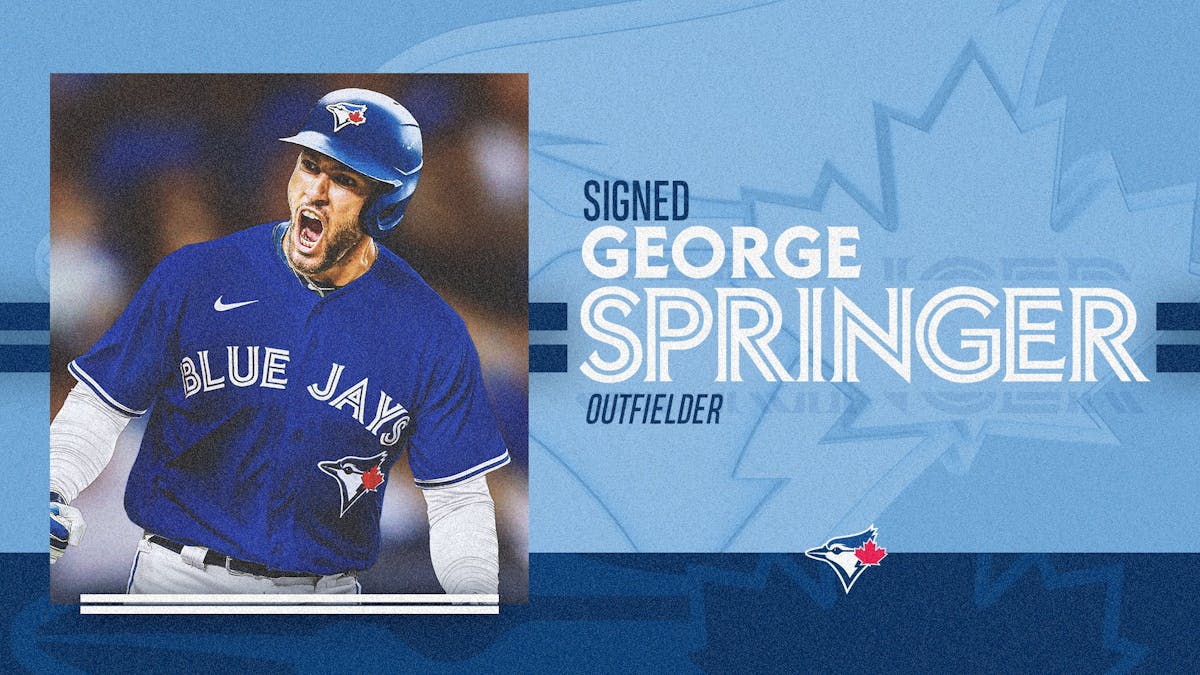 George Springer is officially a Blue Jay! (with a front-loaded