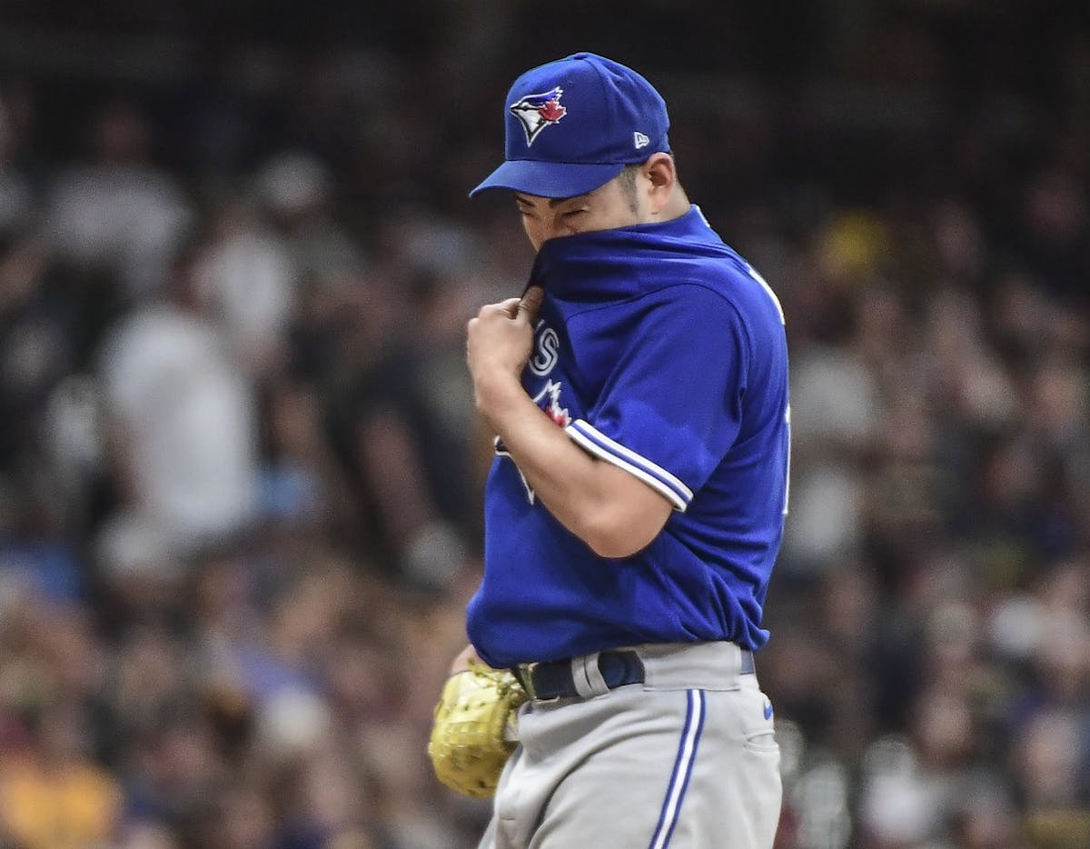 Guerrero gets 3 hits, Kikuchi earns the win as Blue Jays beat Brewers 7-2 -  Newsday