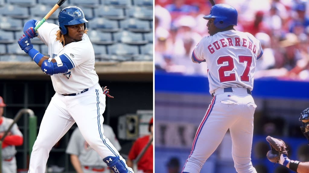 Vladimir Guerrero Jr shares the same stats with his dad after 403