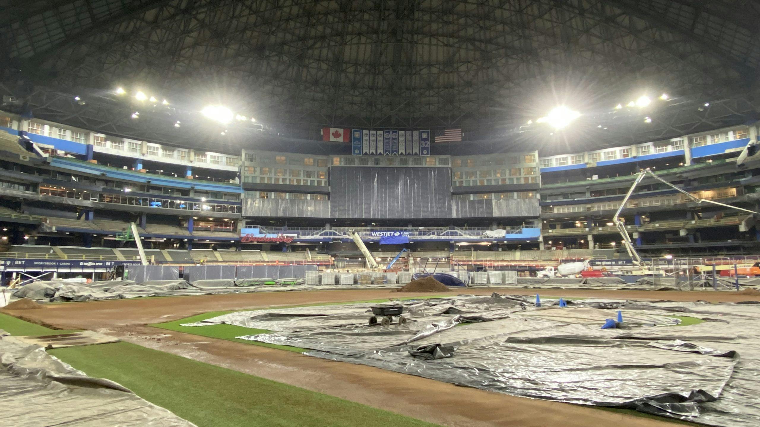 Rogers Centre renovations wow Toronto Blue Jays fans at home opener