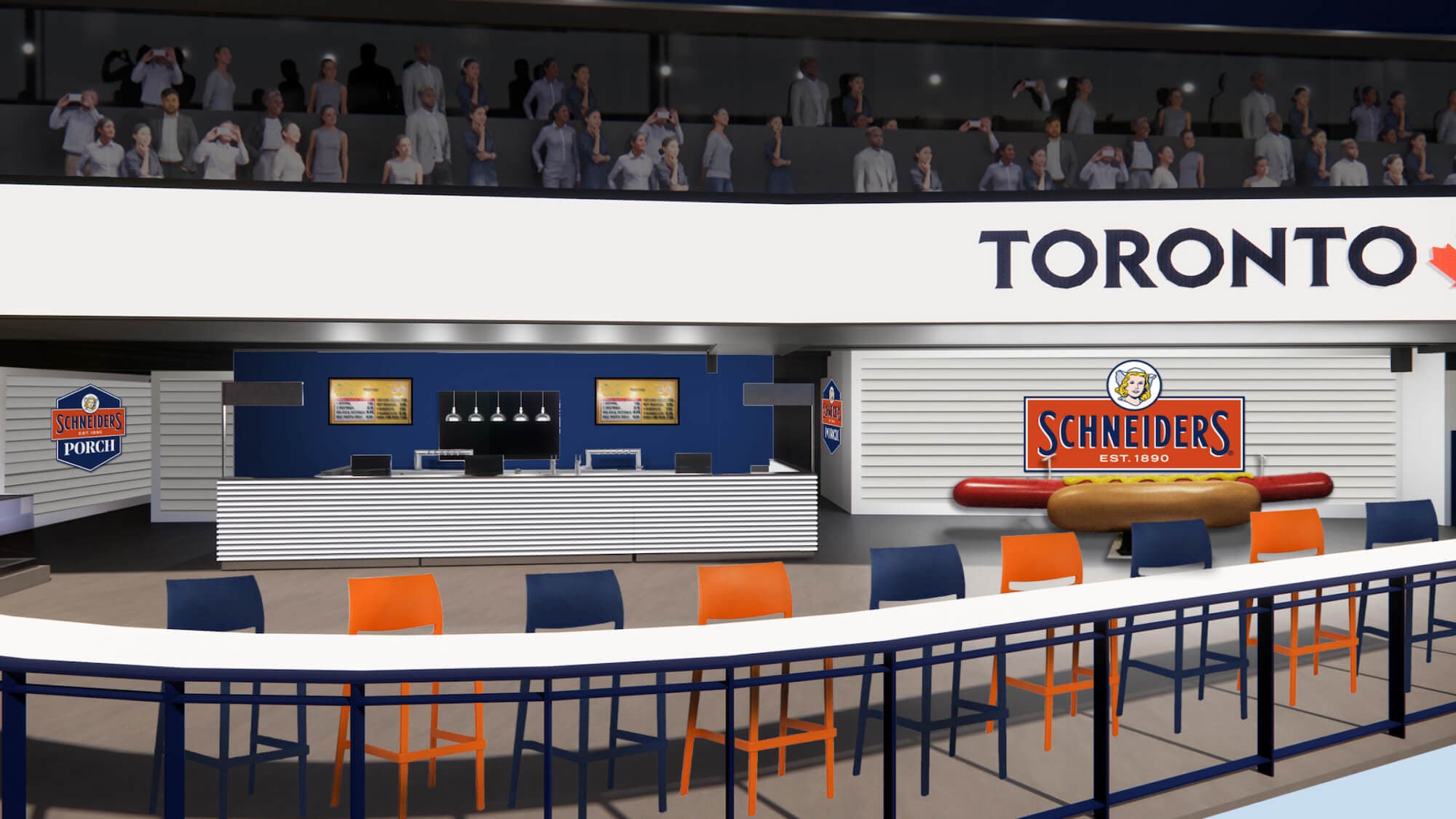 Blue Jays introducing new Schneiders Porch at Rogers Centre