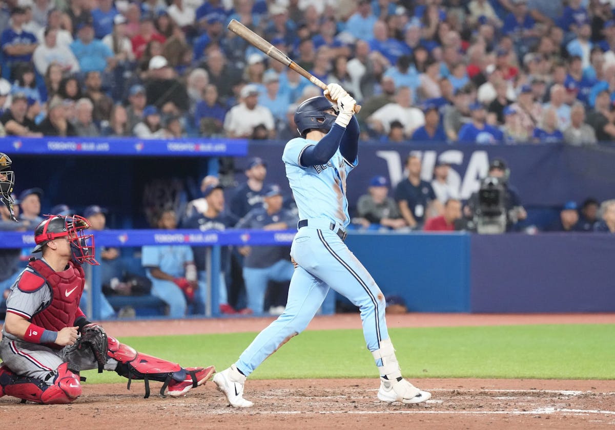 Blue Jays avoid sweep to visiting Twins on Biggio 3-run blast in