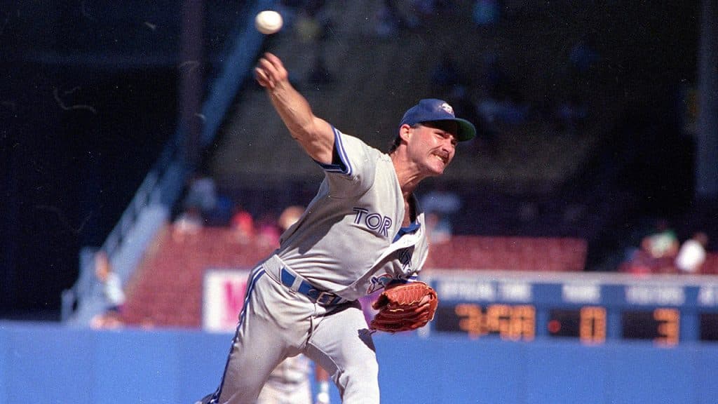 Lot Detail - Pat Borders' 1990 Toronto Blue Jays Signed Game-Worn Jersey -  Attributed to Have Been Worn in Dave Stieb's No-Hitter!