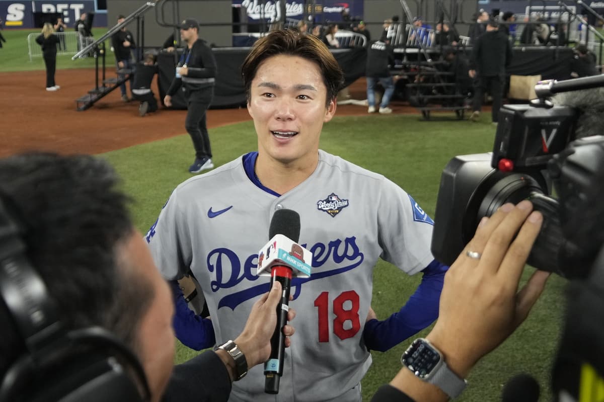 Yoshinobu Yamamoto wins the 2025 World Series MVP