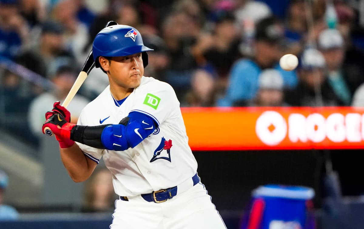 WATCH: Kazuma Okamoto hits first big league home run